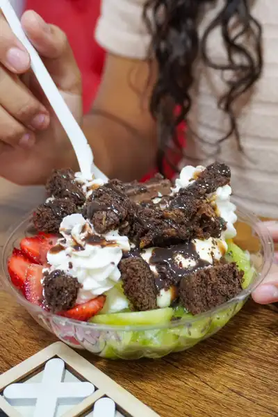 imagen Frutas con Crema